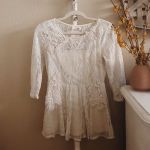 Blue Door Boutique Lace Blouse